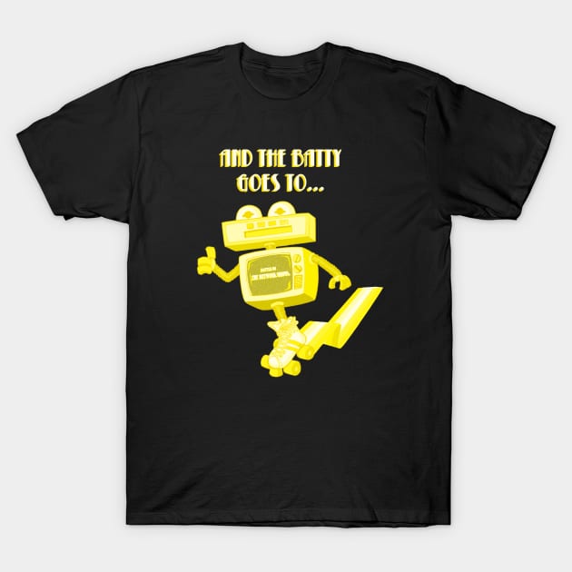 Battle of the Network Shows: Rewind Stubbs BATTY Edition T-Shirt by Battle of the Network Shows